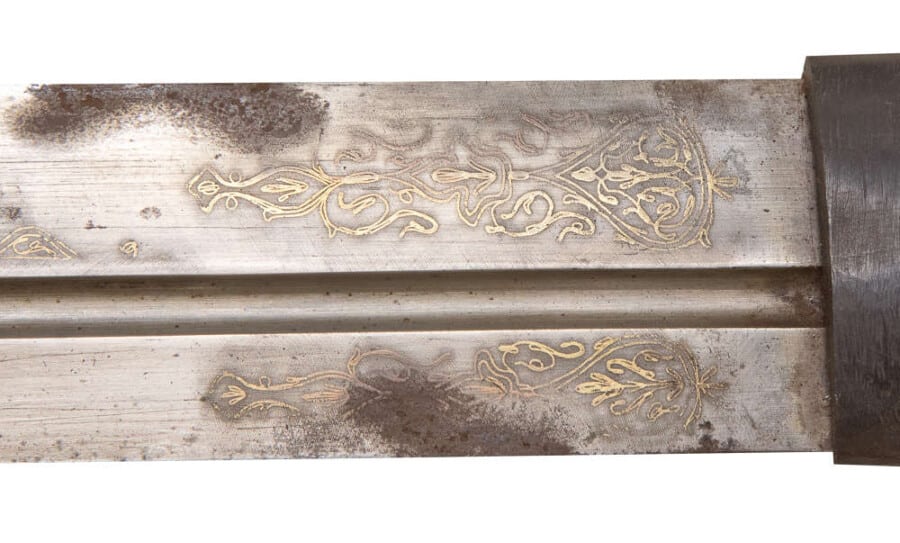 Mid 19thc Kinjal type short sword - Image 8