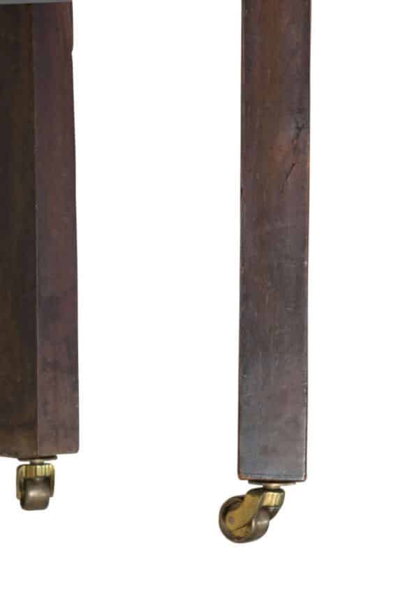 Pair of George III demi-lune console tables c1780 - Image 8