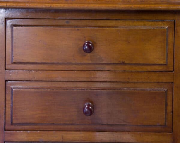 Pair of mahogany bedside cabinets c1880 - Image 3