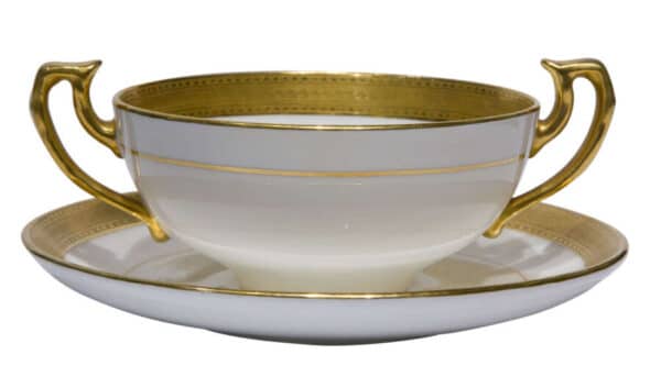 Set of 6 Minton soup bowls c1915 - Image 7