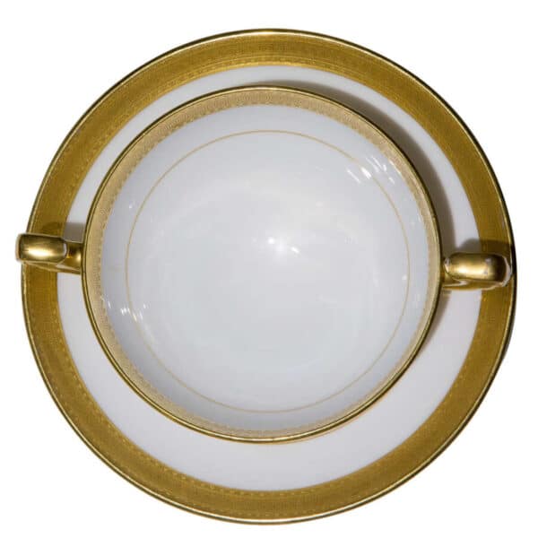 Set of 6 Minton soup bowls c1915 - Image 6