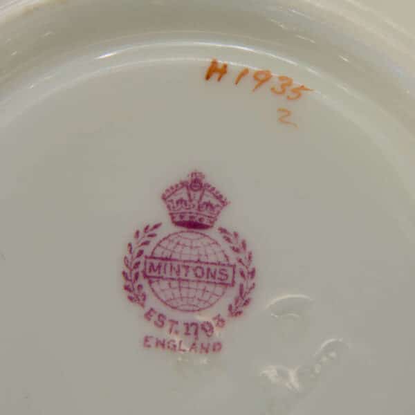 Set of 6 Minton soup bowls c1915 - Image 9