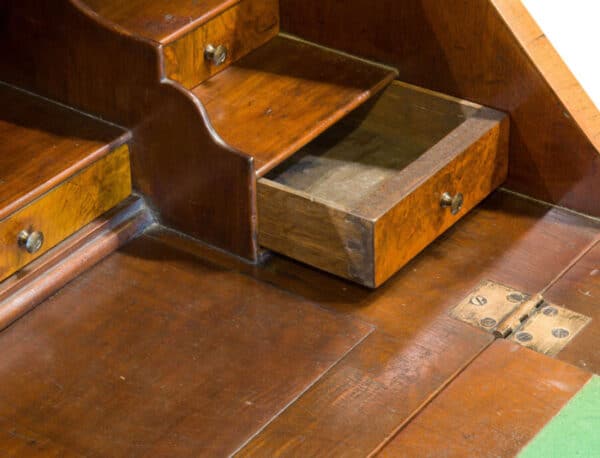 Small Queen Anne Style Walnut Bureau - Image 5