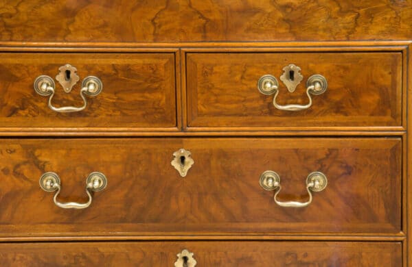 Small Queen Anne Style Walnut Bureau - Image 3