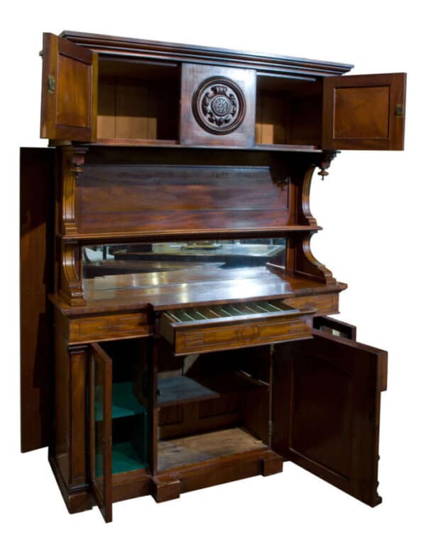 Victorian mahogany sideboard - Image 2