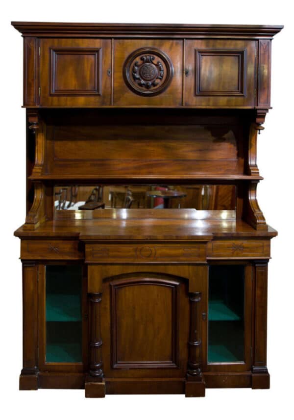 Victorian mahogany sideboard - Image 9