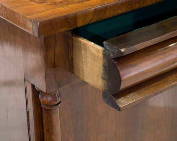 Victorian rosewood chiffonier - Image 4