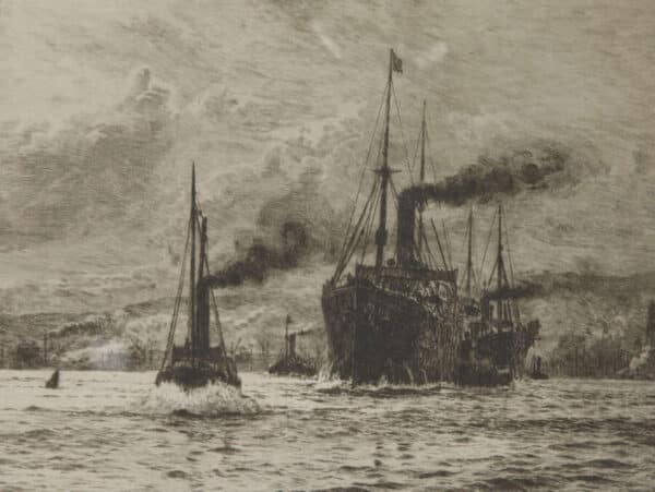 William Lionel Wylie - pair of etchings - Image 5
