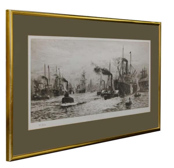 William Lionel Wylie - pair of etchings - Image 2