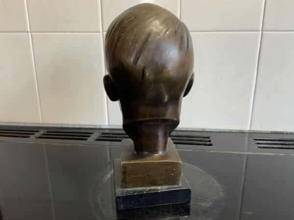 Hitler Bronze Bust Antique Sculptures 8