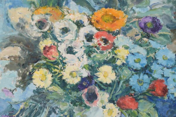 Still Life with Flowers and Photograph - Image 5