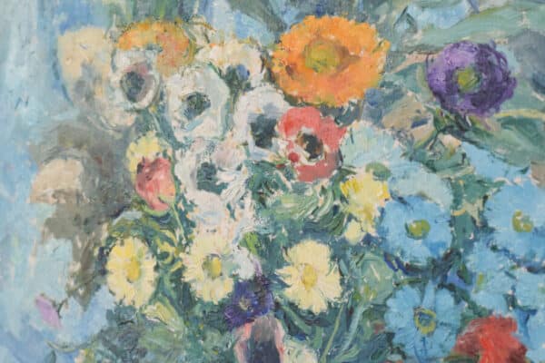 Still Life with Flowers and Photograph - Image 6