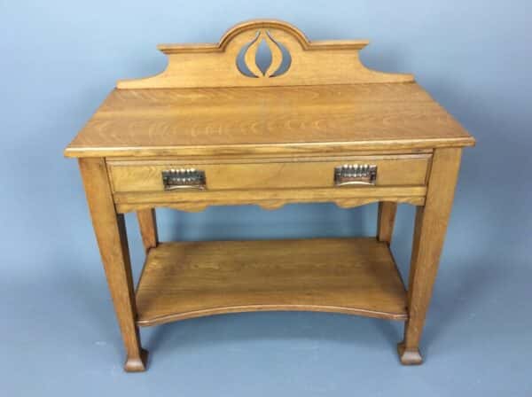 Arts and Crafts Console Table Arts and Crafts Antique Furniture 8