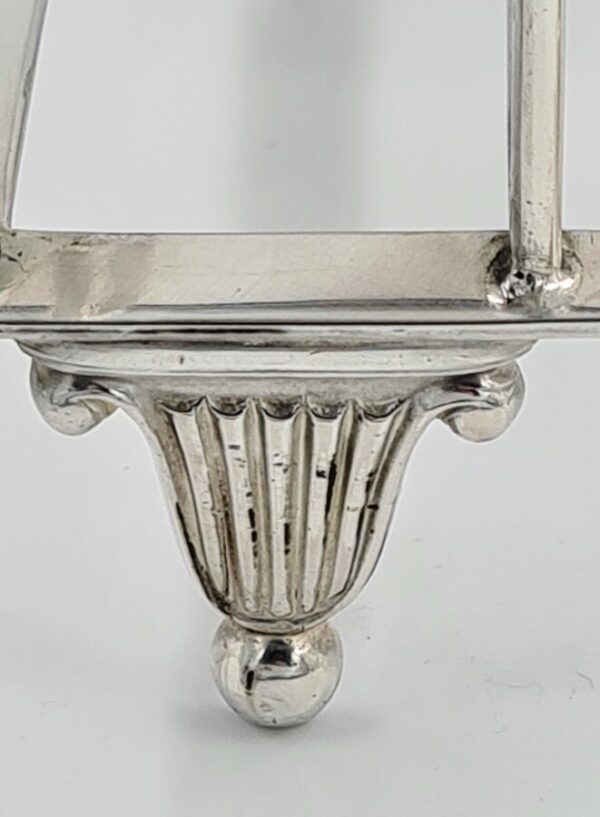 Antique Solid Silver Large Toast Rack 1900 210g Dr Christopher Dresser Antique Silver Antique Silver 9
