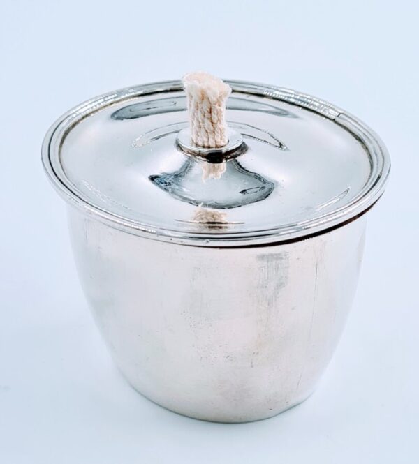 1799 Georgian Solid Silver Coffee Pot on Stand with Burner Antique Biggin - Image 10