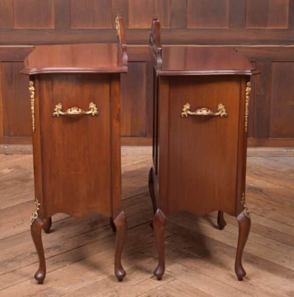 Two Edwardian Mahogany Music Cabinets SAI2144 - Image 11