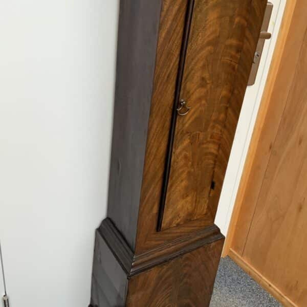 Mahogany Brass Faced Long cased clock circa 1800’s - Image 10