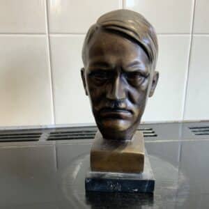Hitler Bronze Bust Antique Sculptures