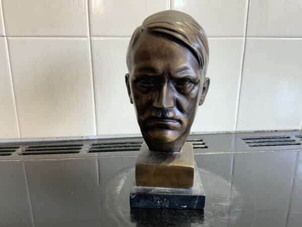 Hitler Bronze Bust Antique Sculptures 3