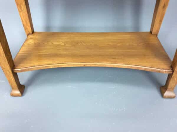Arts and Crafts Console Table Arts and Crafts Antique Tables 6