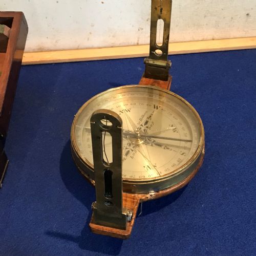 Georgian Mine’s Compass Mahogany cased by W & S Jones 30 Holborn London Miscellaneous 6