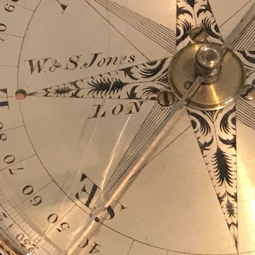Georgian Mine’s Compass Mahogany cased by W & S Jones 30 Holborn London Miscellaneous 7