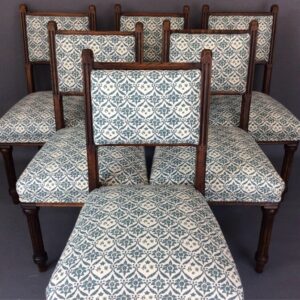 Set of Six Howard & Sons Dining Chairs dining chairs Antique Chairs
