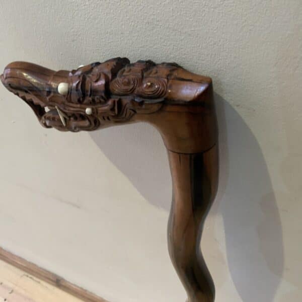 CHINESE DRAGON HANDLE GENTLEMAN’S WALKING STICK - Image 4