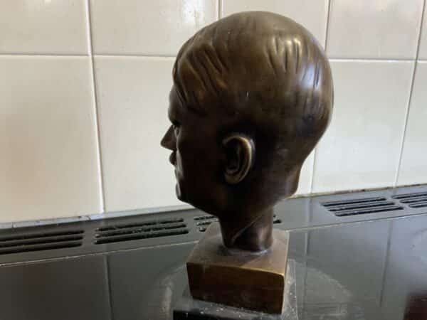 Hitler Bronze Bust Antique Sculptures 10