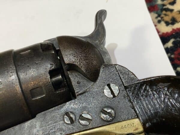 Colt Dragoon 1851 .44 cap & ball six shot revolver Antique Guns 10