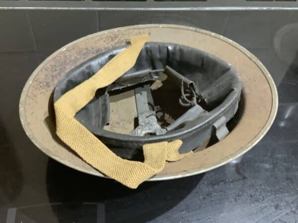 8th army British Soldiers steel Brodie Helmet - Image 5