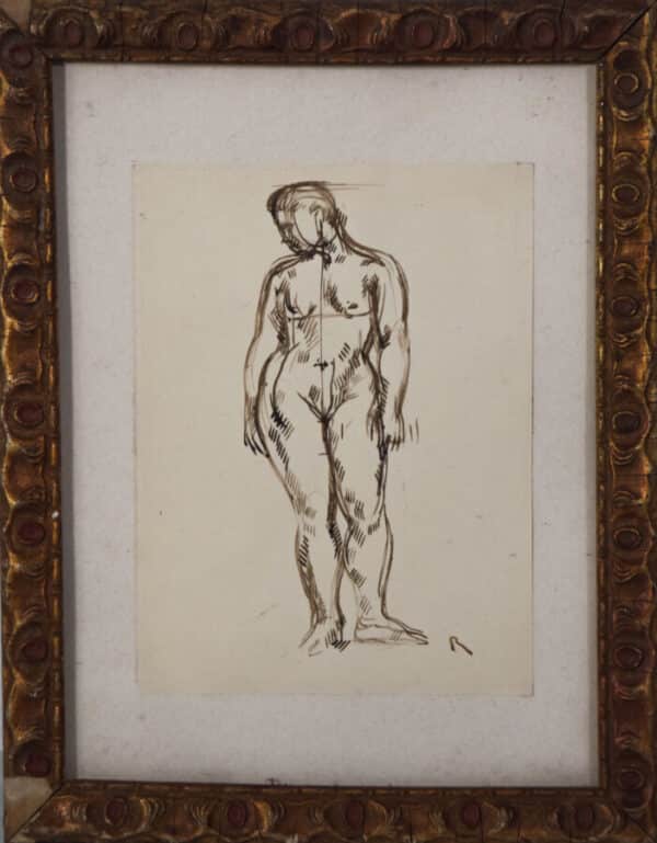 Four Figurative Life Drawings drawing Antique Art 11