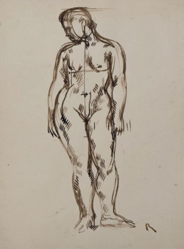 Four Figurative Life Drawings - Image 8