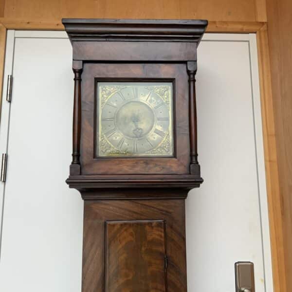 Mahogany Brass Faced Long cased clock circa 1800’s Antique Clocks 18