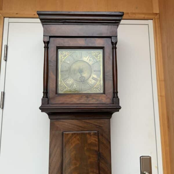 Mahogany Brass Faced Long cased clock circa 1800’s - Image 16