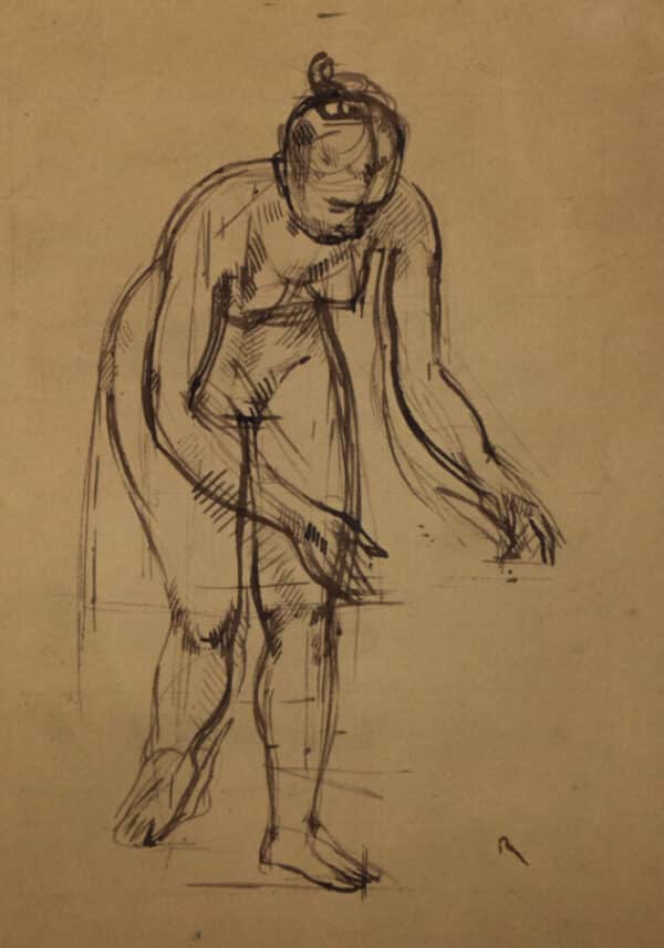 Four Figurative Life Drawings drawing Antique Art 14