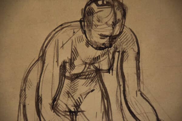 Four Figurative Life Drawings drawing Antique Art 16