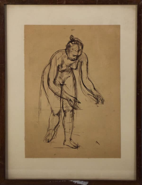Four Figurative Life Drawings drawing Antique Art 15