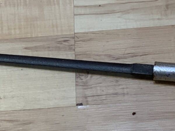 Gentleman’s walking stick sword stick with silver mounts - Image 16