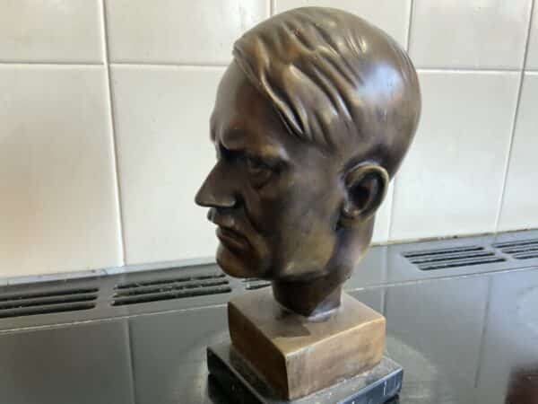Hitler Bronze Bust Antique Sculptures 11