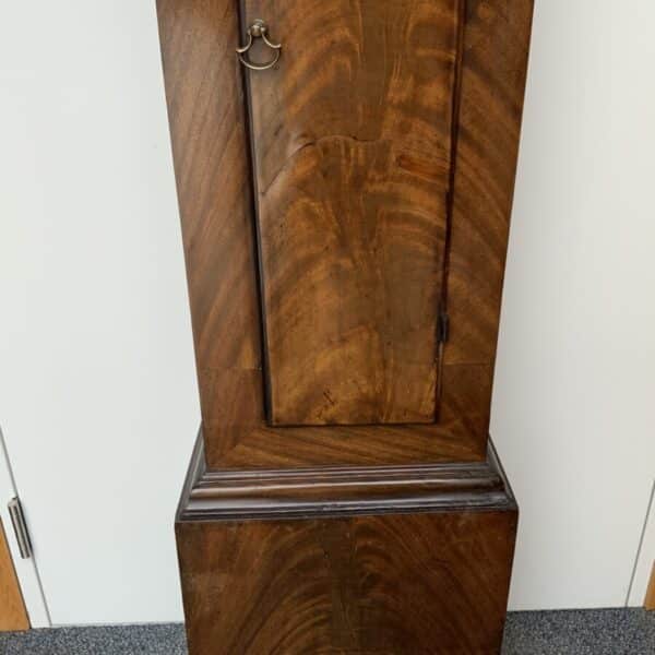 Mahogany Brass Faced Long cased clock circa 1800’s - Image 4
