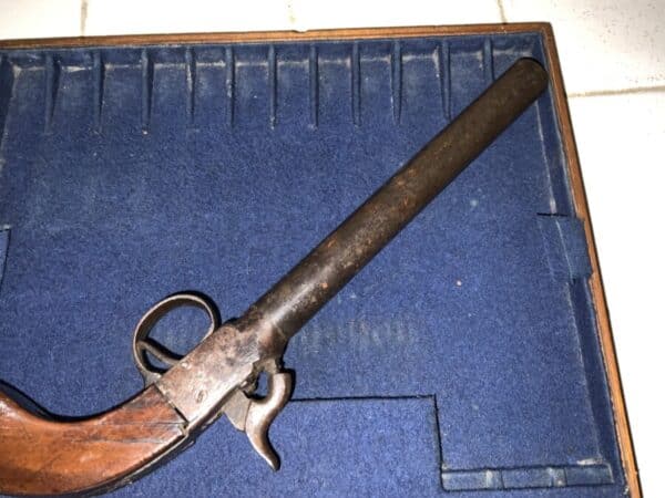 Rare early Victorian percussion Boot pistol - Image 5