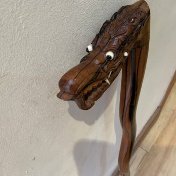 CHINESE DRAGON HANDLE GENTLEMAN’S WALKING STICK - Image 3
