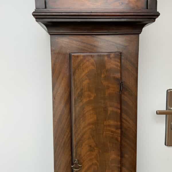 Mahogany Brass Faced Long cased clock circa 1800’s - Image 7