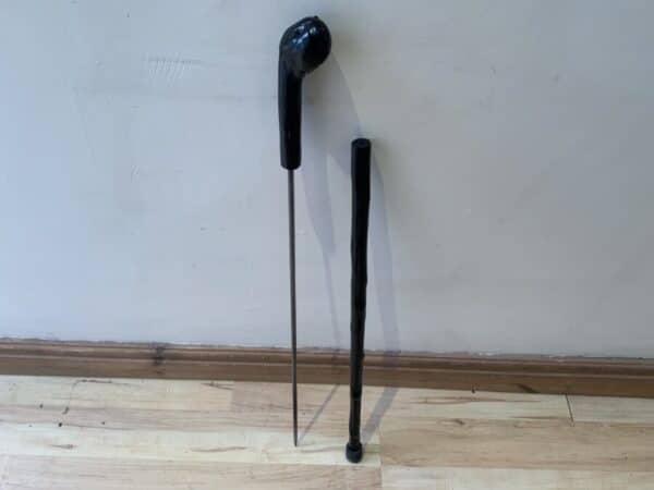 Irish Blackthorn walking stick sword stick
