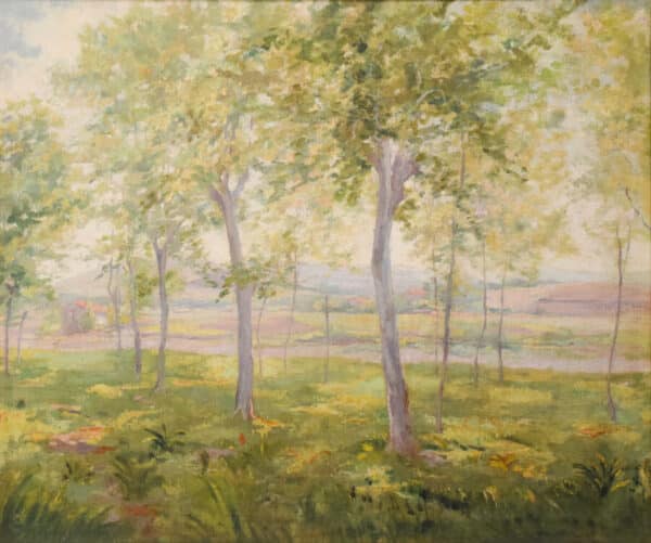 Domingo Soler Gili – ‘A Hazy Summers Day’ fine art Antique Art 3