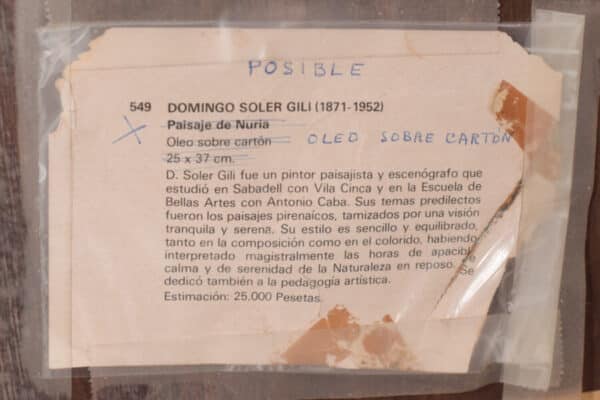 Domingo Soler Gili - 'A Hazy Summers Day' - Image 13
