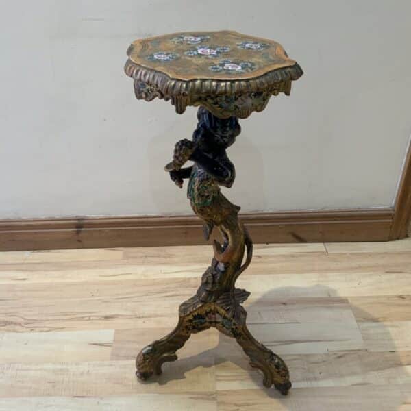 Blackamoor Candle stand circa 1800’s Antique Furniture 8