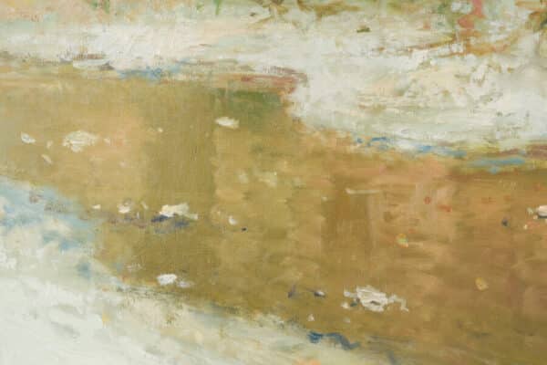 Joan Ramon Palau Junca - Impressionist Painting with River and Chalets - Image 9