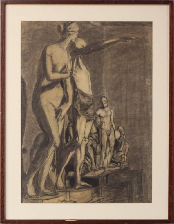 Drawing of Sculptures - Image 2